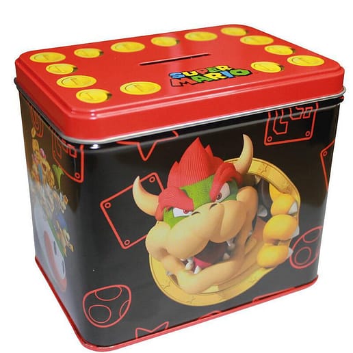 Nintendo Super Mario Bros Bowser Mug + Money box set