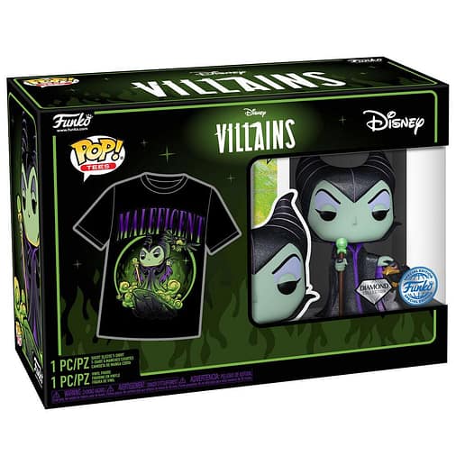 Set POP & Tee Disney Villains Malefica Exclusive (Small)