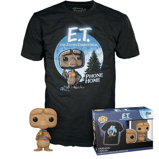 Set POP & Tee E.T the Extra-Terrestrial (Large)