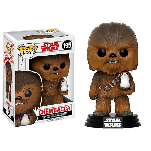 POP figur Star Wars Chewbacca with Porg