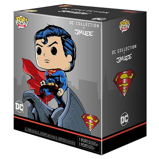 Set POP & Tee DC Comics Jim Lee Superman Exclusive (Medium)