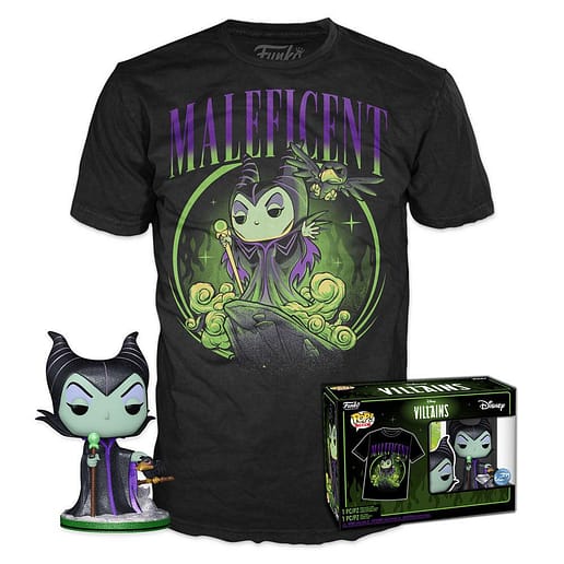 Set POP & Tee Disney Villains Malefica Exclusive (Small)