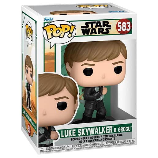 POP figur Star Wars The Book of Boba Fett 2 Luke Skywalker & Grogu