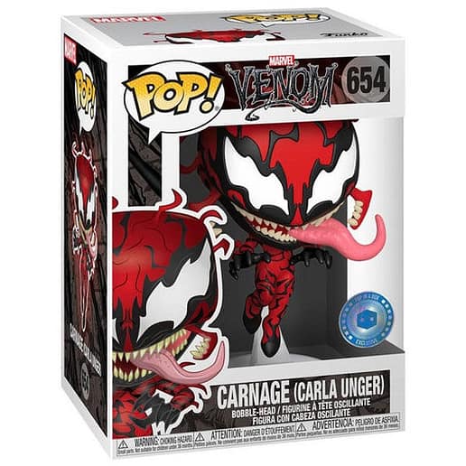 POP figur Marvel Comics Carla Unger Carnage Exclusive