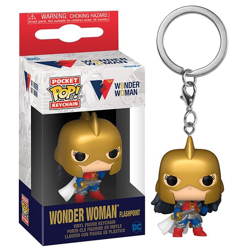 Pocket POP Nyckelring DC Comics 80Th Wonder Woman Flashpoint