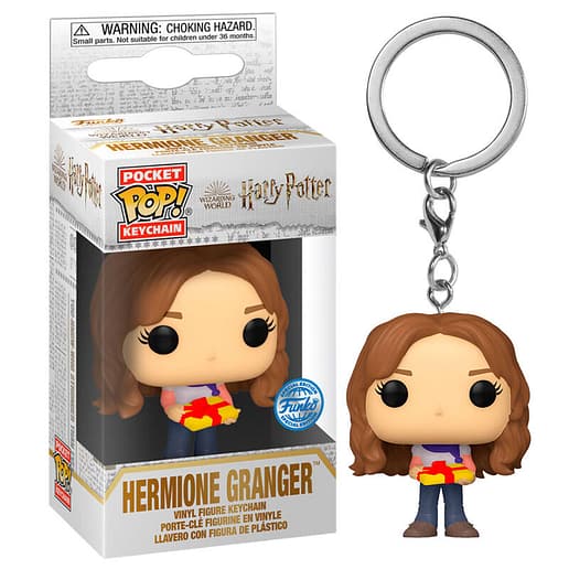 Pocket POP Nyckelring Harry Potter Holiday Hermione Exlusive