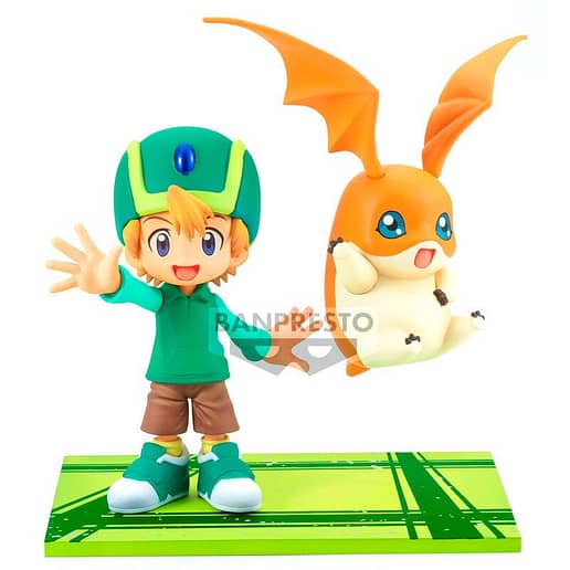 Digimon Adventure - Adventure Archives Takeru & Patamon figur 15cm