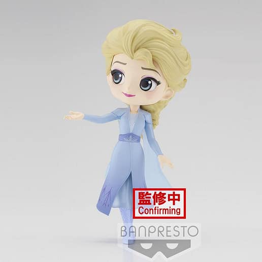 Disney Characters Frozen 2 Elsa Ver.A Q posket figur 14cm