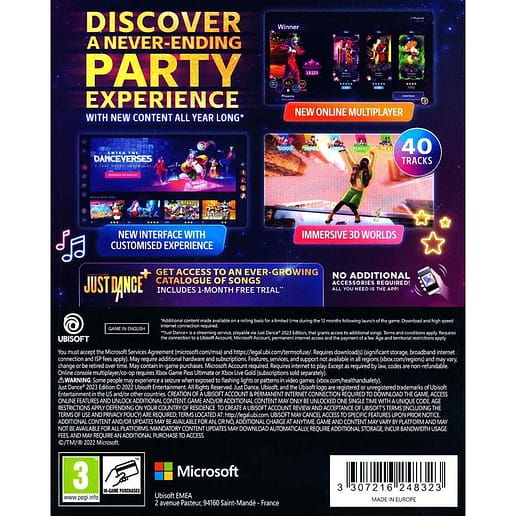 Just Dance 2023 Xbox Series X (Code in a box)