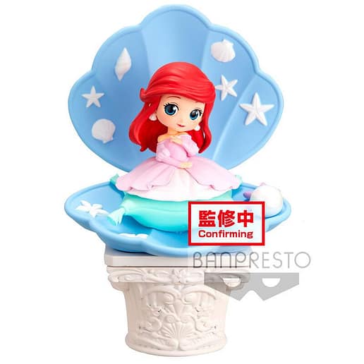 Disney Characters Pink Dress Style Ariel Ver.A Q posket figur 12cm