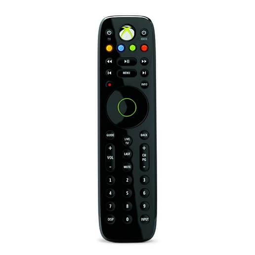 Fjärrkontroll Media Remote Original Svart Xbox 360 (Begagnad)