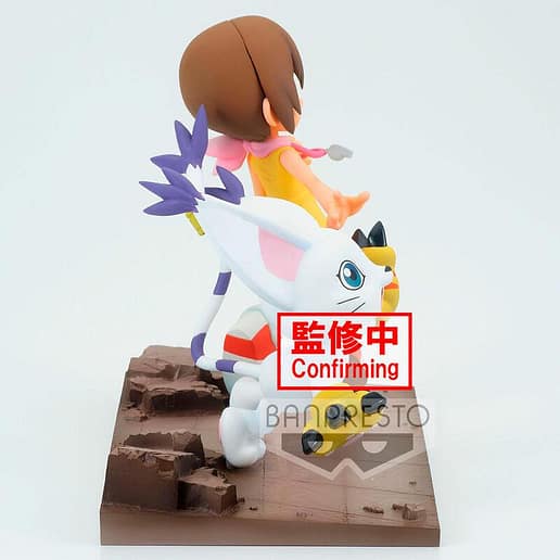 Digimon Adventure Adventure Archives Hikari and Tailmon figur 12cm