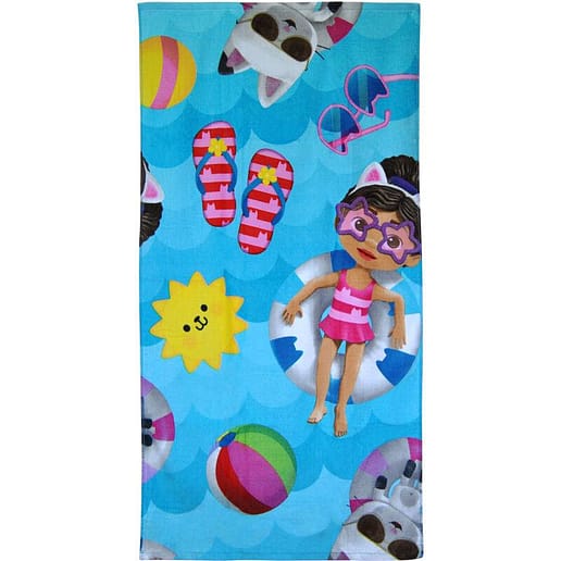 Gabbys Dollhouse badlakan bomull