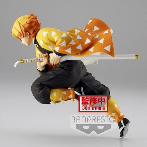 Kimetsu no Yaiba Demon Slayer Vibration Zenitsu Agatsuma figur 13cm