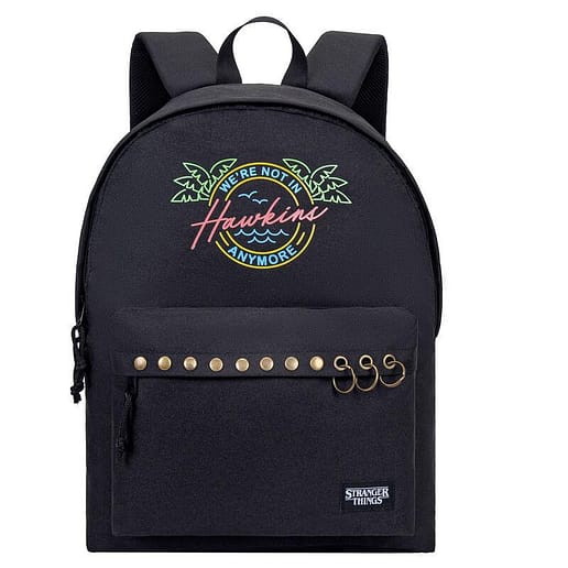 Stranger Things Hawkins Neon ryggsäck 43cm