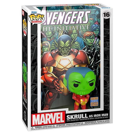 POP figure Comic Covers Marvel Avengers Skrull as Iron Man Exclusive