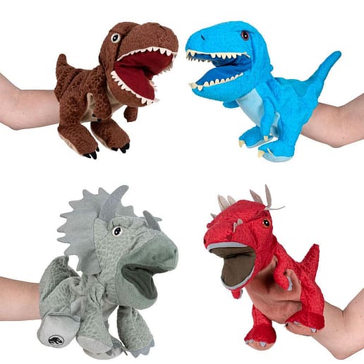 Jurassic World hand puppet Gosedjur blandade
