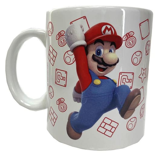 Nintendo Super Mario Bros Mariomugg + sparbössa