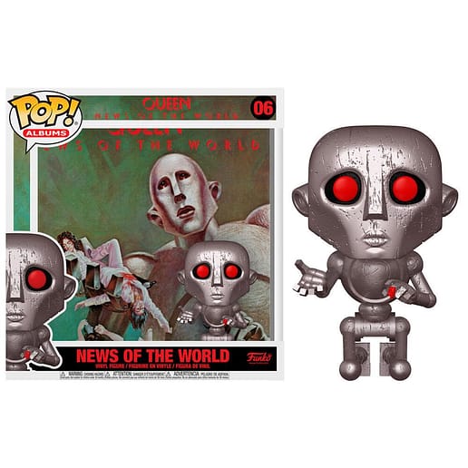 POP figure Albums Queen News of the World