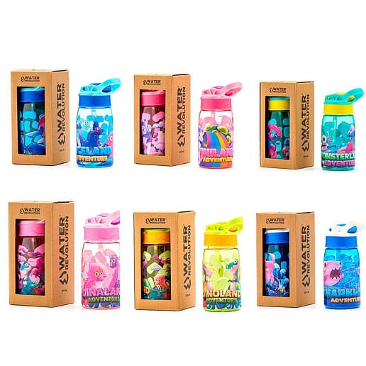 Water Revolution flaska tritan blandade 500ml