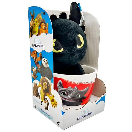 How to Train Your Dragon Toothlessmugg + gosedjur 18cm