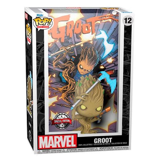 POP figure Comic Covers Marvel Groot Exclusive