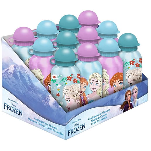 Disney Frozen flaska aluminium blandade 500ml