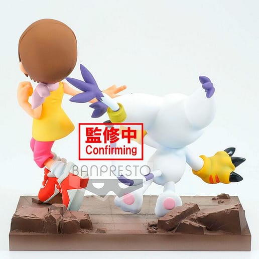 Digimon Adventure Adventure Archives Hikari and Tailmon figur 12cm