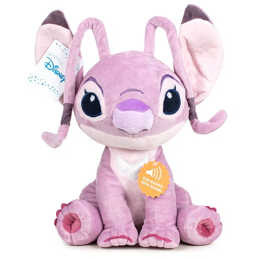 Disney Stitch Angel soft Gosedjur med ljud 30cm