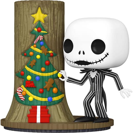 POP figure Deluxe Disney Nightmare Before Christmas 30th Anniversary Jack Skellington With Christmas Door