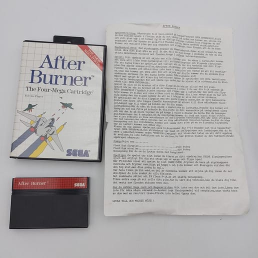 After Burner Sega Master System
