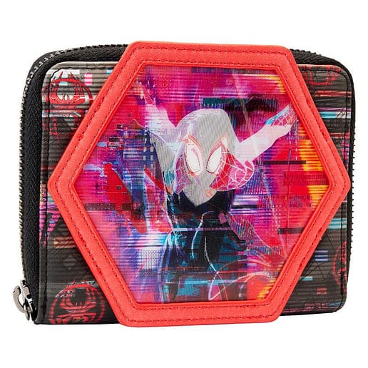Loungefly Marvel Spiderman Across the Spider-Verse Lenticular plånbok