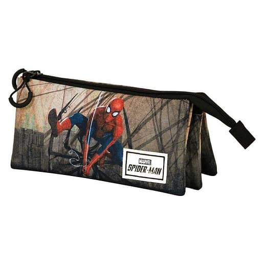Marvel Spiderman Webslinger pennfodral trippel