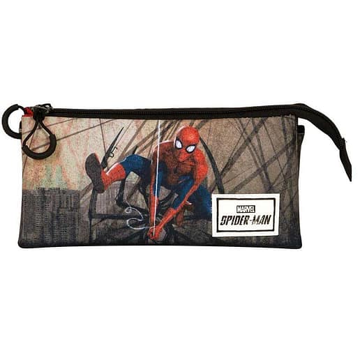 Marvel Spiderman Webslinger pennfodral trippel