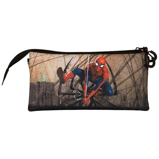 Marvel Spiderman Webslinger pennfodral trippel