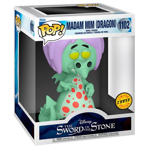 POP figur Disney The Sword in the Stone Mim as Dragon Chase 15cm