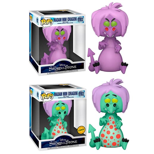 POP figur Disney The Sword in the Stone Mim as Dragon 15cm 10 + 2 Chase