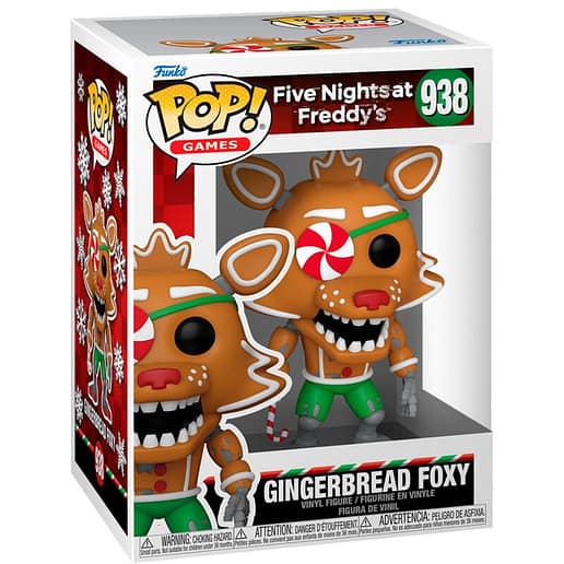 POP figure figur Five Nights at Freddys Holiday Gingerbread Foxy