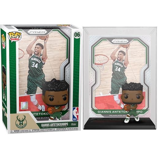 POP figur Trading Cards NBA Giannis Antetokounmpo
