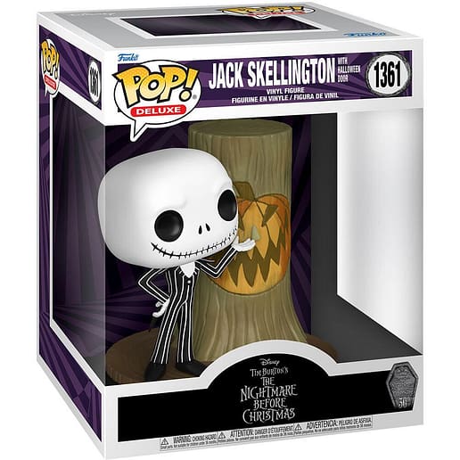 POP figur Deluxe Disney Nightmare Before Christmas 30th Anniversary With Hallowen Door