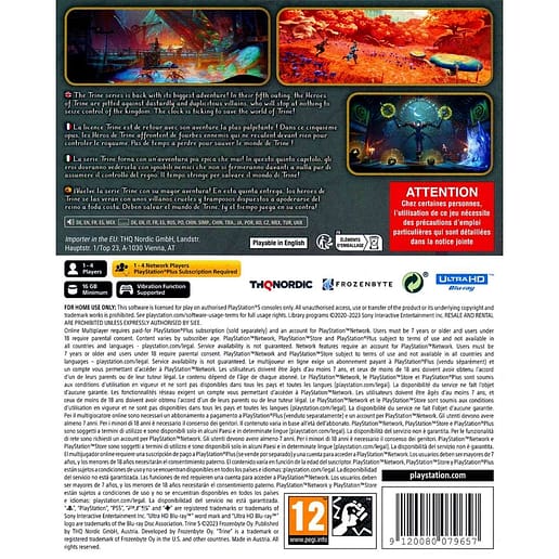 Trine 5 A Clockwork Conspiracy Playstation 5