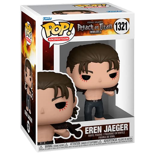 POP figure figur Attack on Titan Eren Jeager