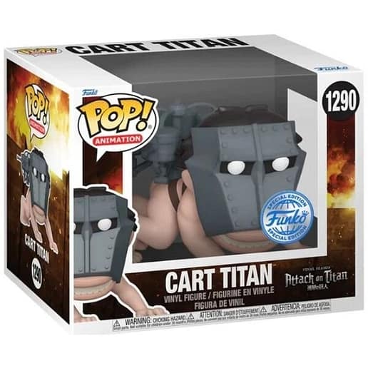 POP figur Super Attack On Titan Cart Titan Exclusive