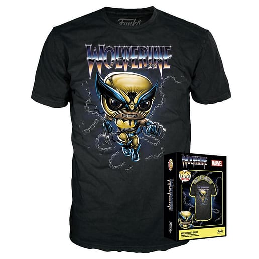 Marvel Wolverine t-shirt vuxen (X-Large)