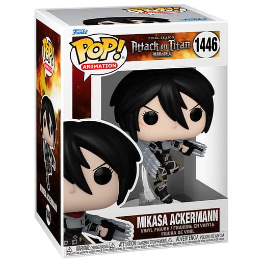 POP figure figur Attack on Titan Mikasa Ackermann