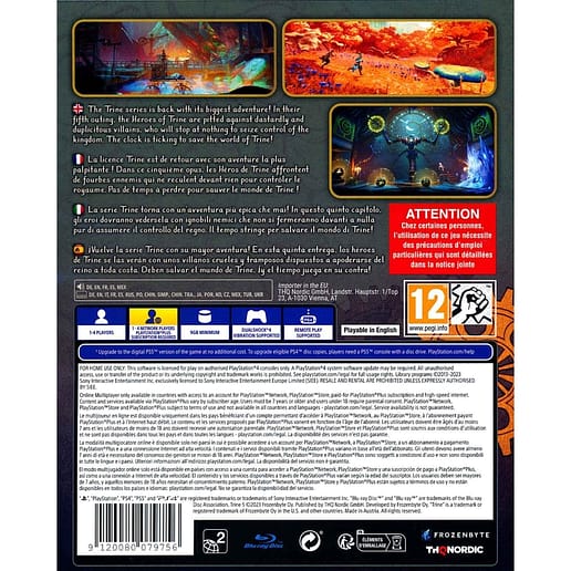 Trine 5 A Clockwork Conspiracy Playstation 4 PS4