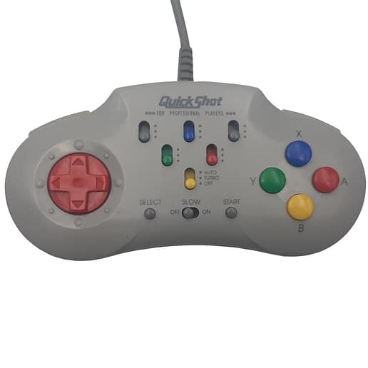 Quickshot QS-184 Super Nintendo SNES (Begagnad)