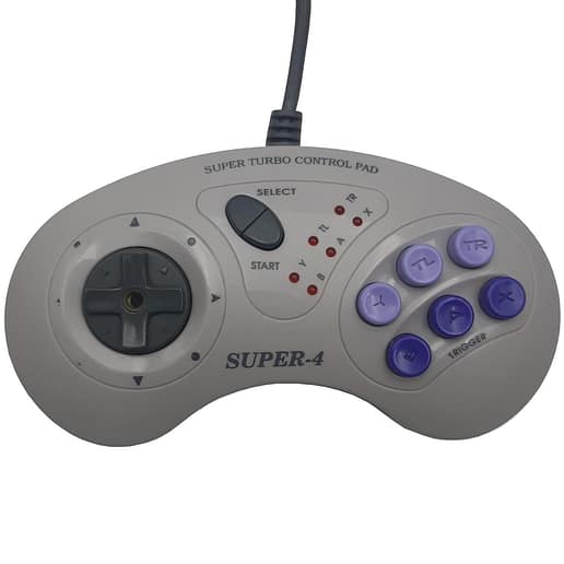 Super-4 Super Turbo Control Pad (Begagnad)