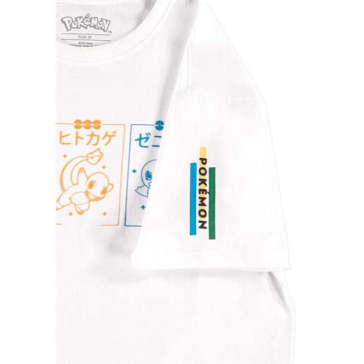 Pokemon Starters t-shirt vuxen (Medium)