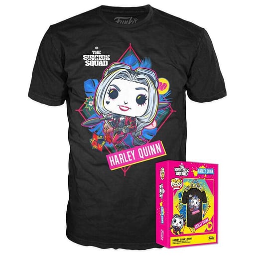 DC Comics The Suicide Squad Harley Quinn t-shirt vuxen (Medium)
